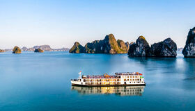 Sail in luxury through Halong Bay’s emerald waters